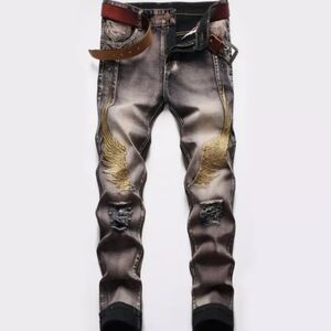 Jeans Retro For Men's New Without Tag. Size 38
